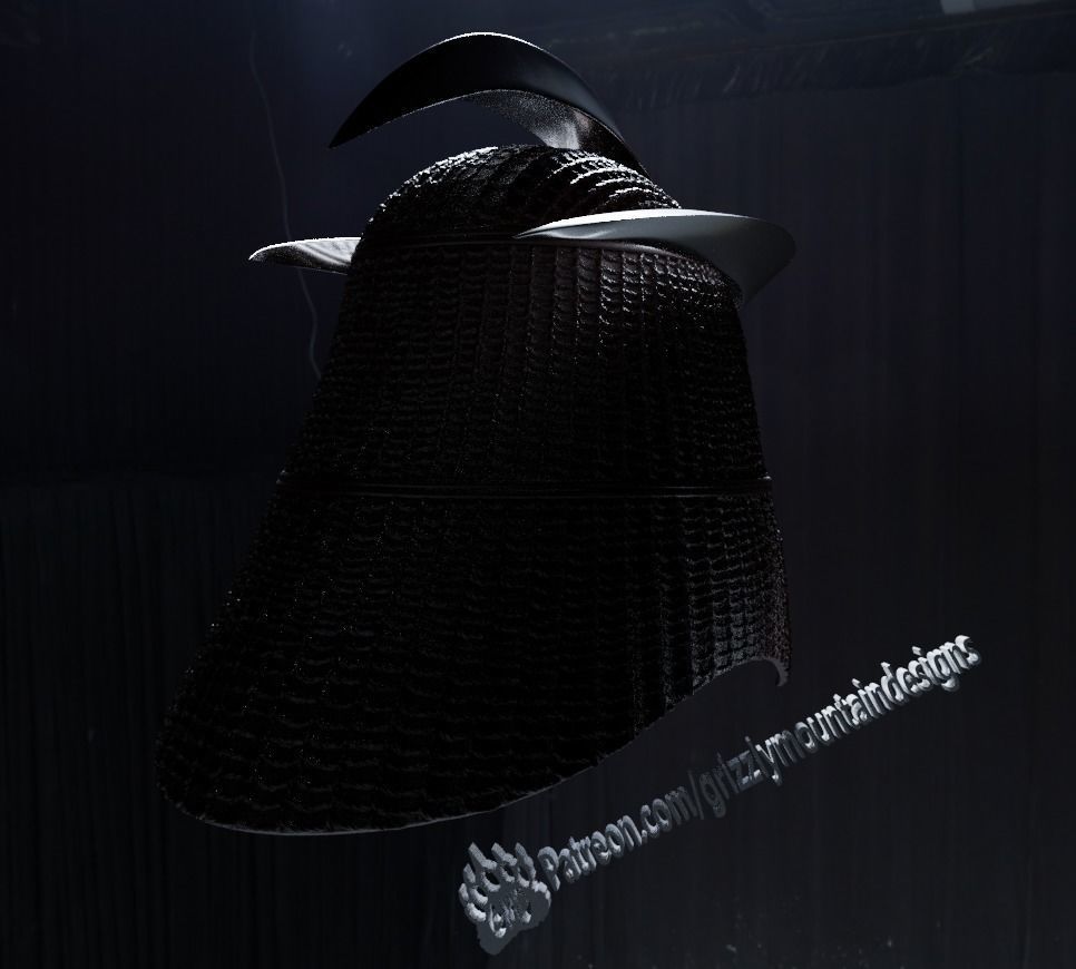 Accurate 1990 TMNT Shredder movie helmet Ninja Turtles 3D print model_3