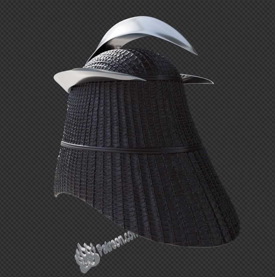 Accurate 1990 TMNT Shredder movie helmet Ninja Turtles 3D print model_5