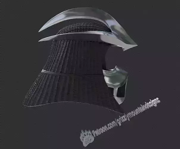 Accurate 1990 TMNT Shredder movie helmet Ninja Turtles 3D print model
