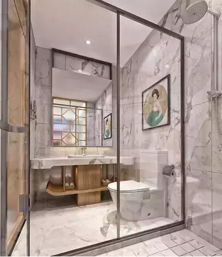 Bathroom  Low-poly 3D model