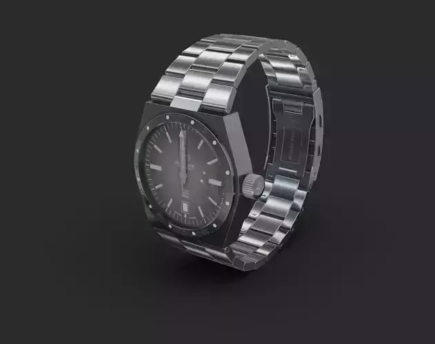 Watch Low-poly 3D model