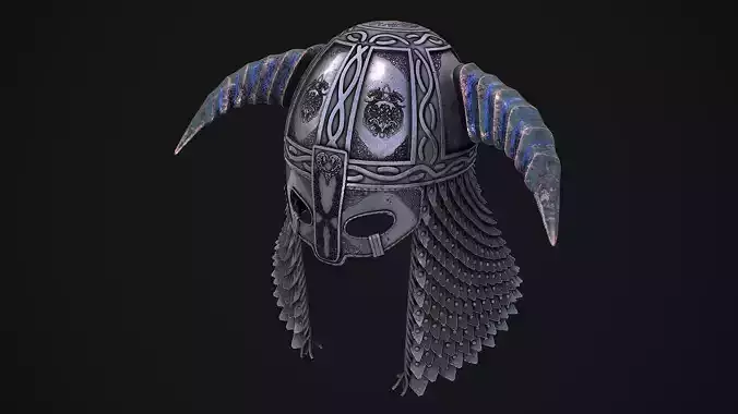 Medieval Helmet 3D Model