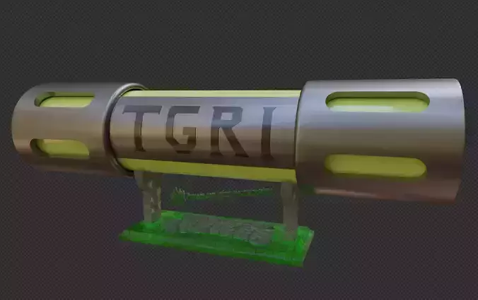 TMNT ooze canister stand