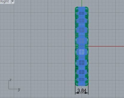 Ring With Princess Cut Diamonds 3695 3D print model_6