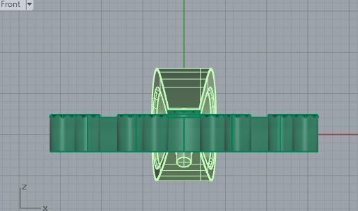 Cross Pendant 3701 3D print model_5