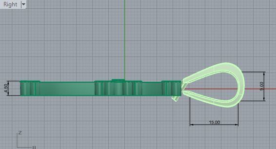 Cross Pendant 3701 3D print model_6