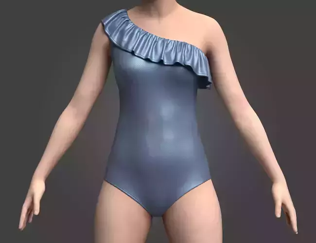 Swimsuit 3d Model