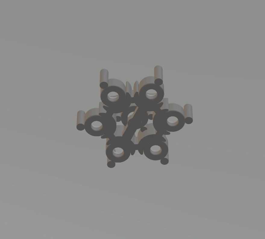 minimal and cute earring s 3D print model_39