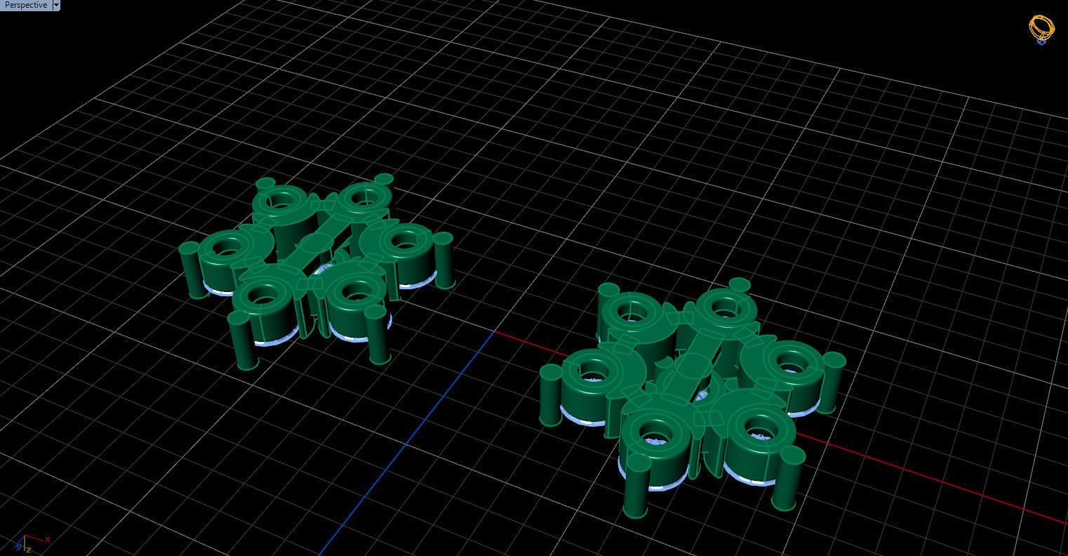 minimal and cute earring s 3D print model_9