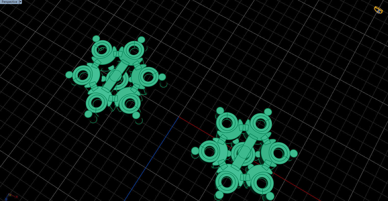 minimal and cute earring s 3D print model_11