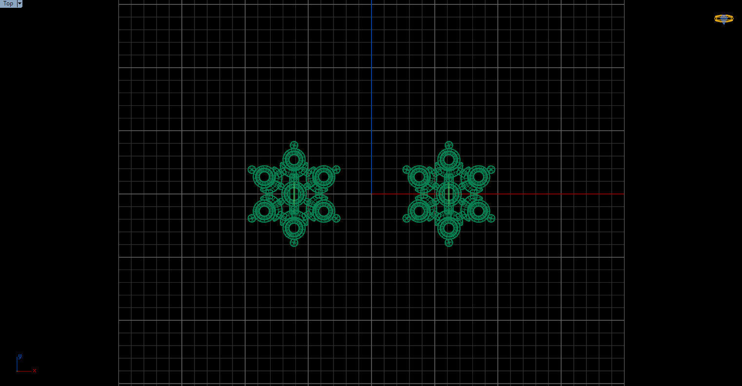 minimal and cute earring s 3D print model_25