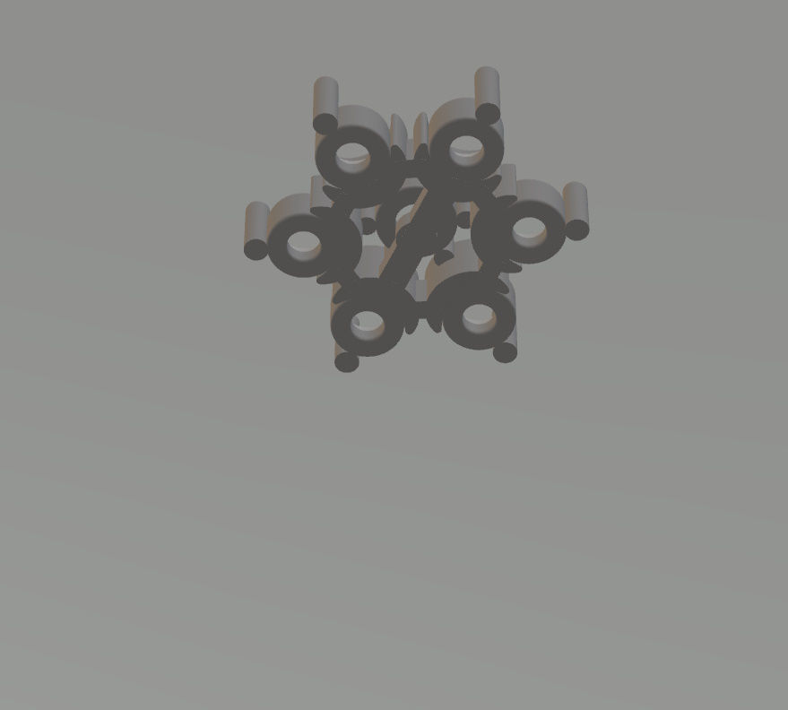 minimal and cute earring s 3D print model_38