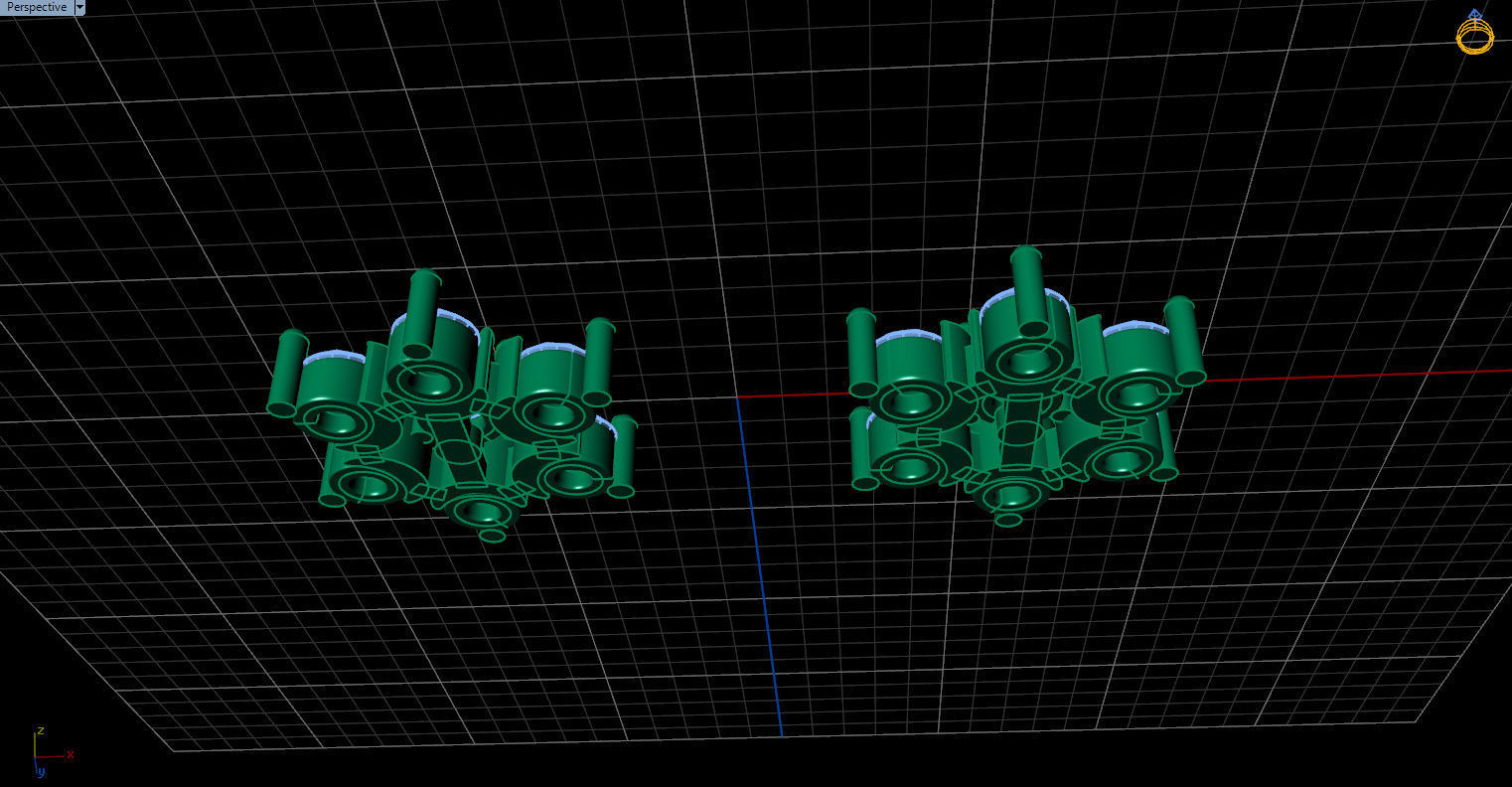 minimal and cute earring s 3D print model_6