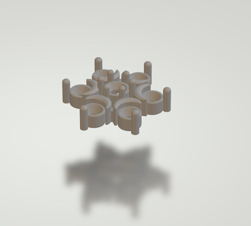 minimal and cute earring s 3D print model_41