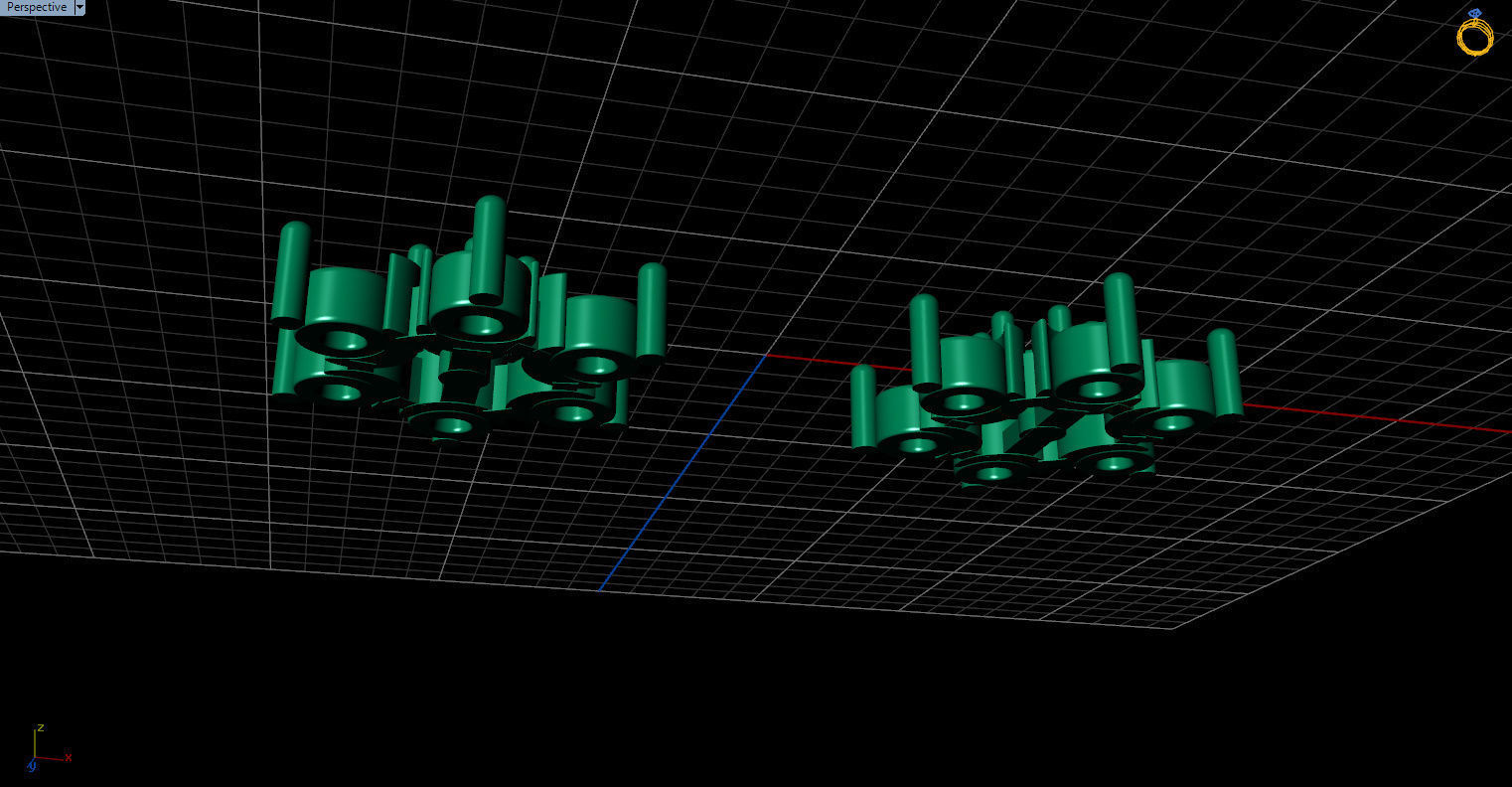 minimal and cute earring s 3D print model_20