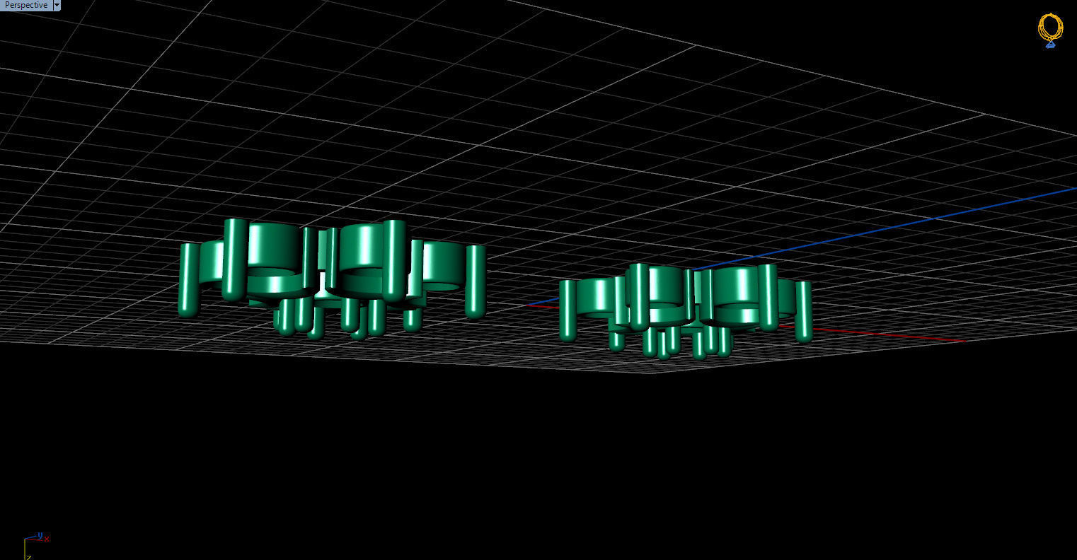 minimal and cute earring s 3D print model_24