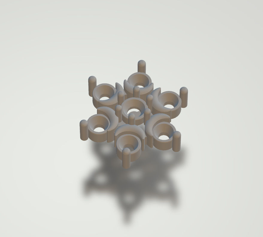 minimal and cute earring s 3D print model_42