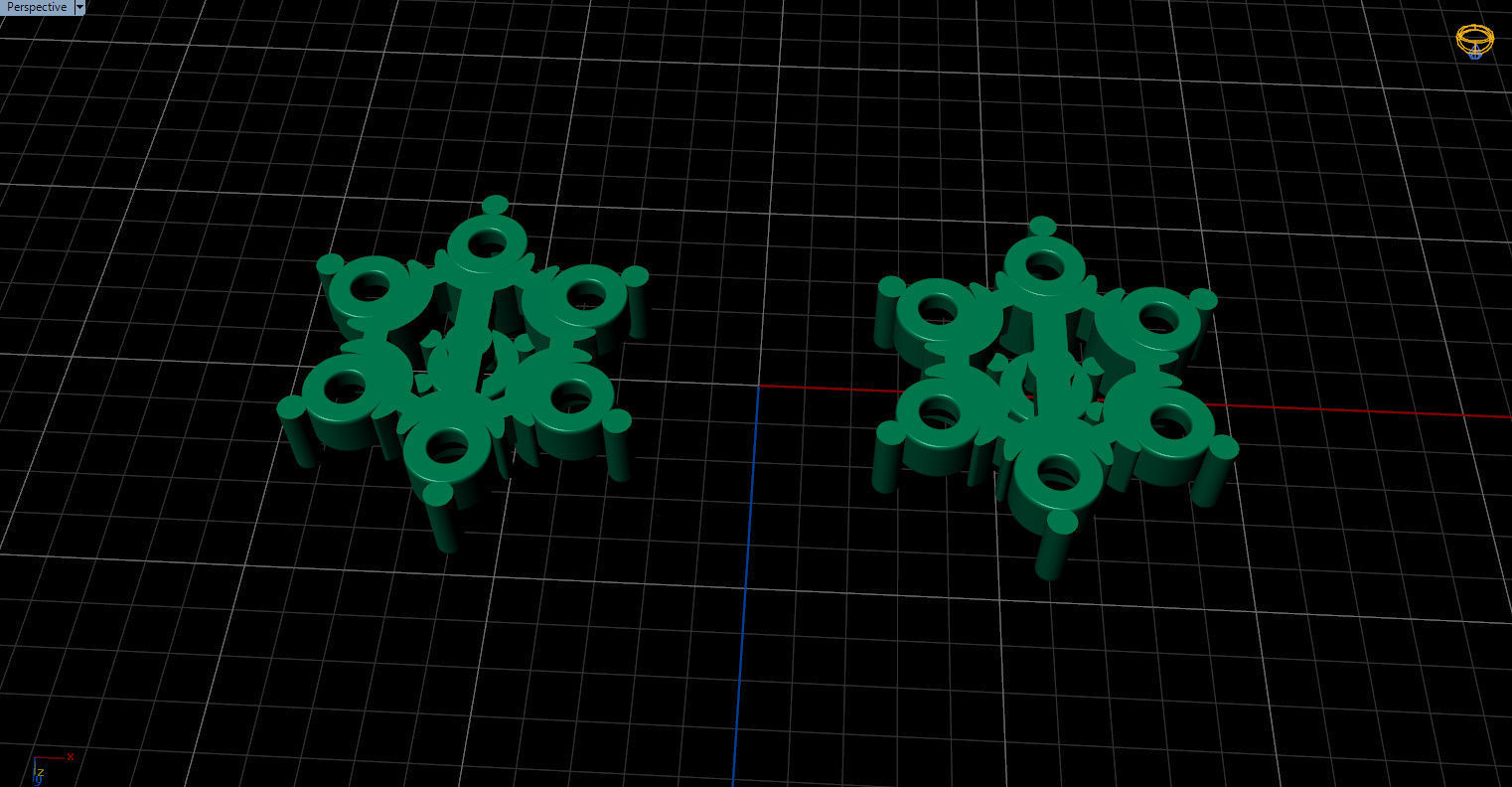 minimal and cute earring s 3D print model_22