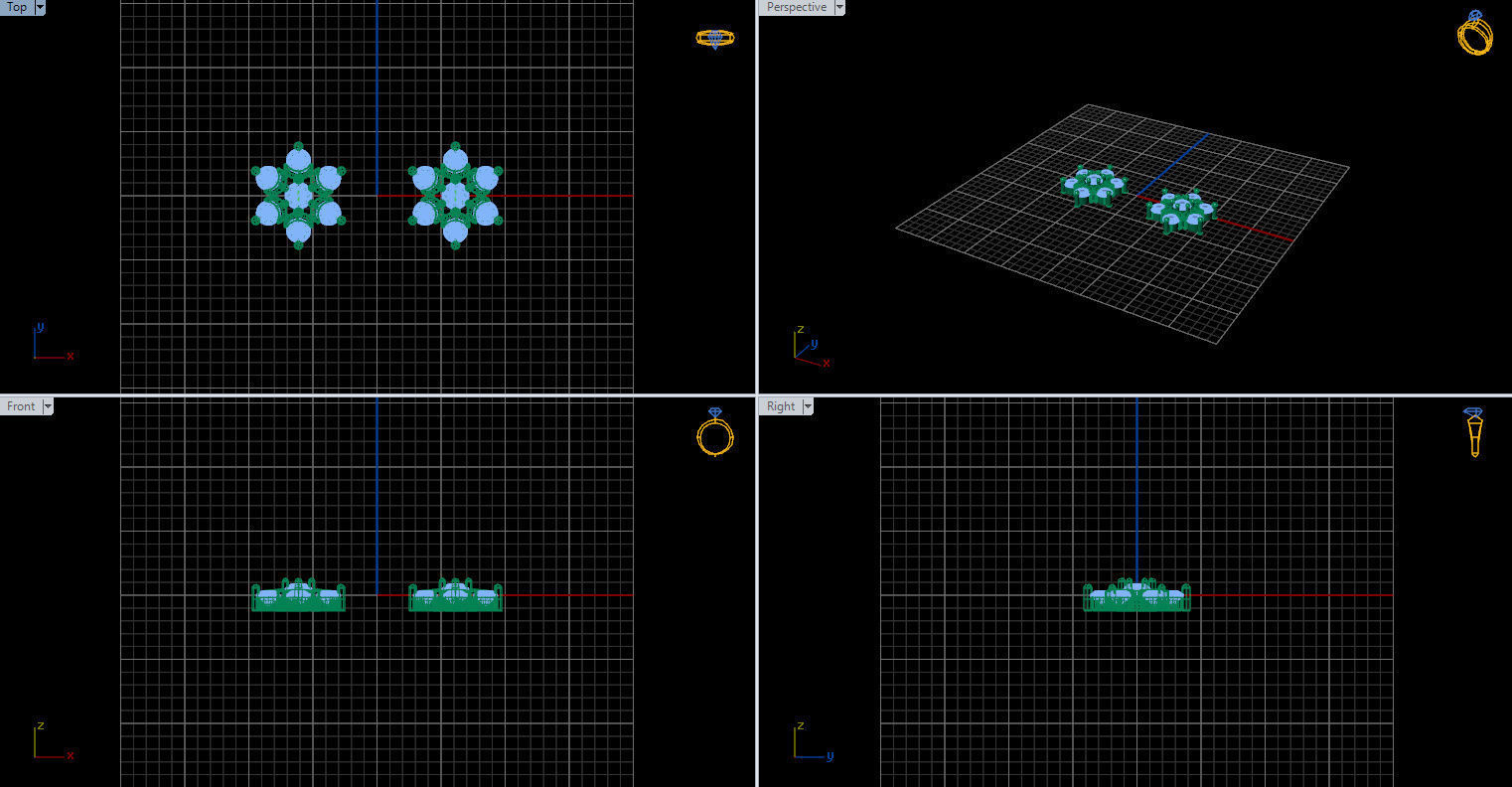 minimal and cute earring s 3D print model_2