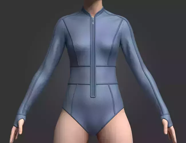 Swimsuit 3d model