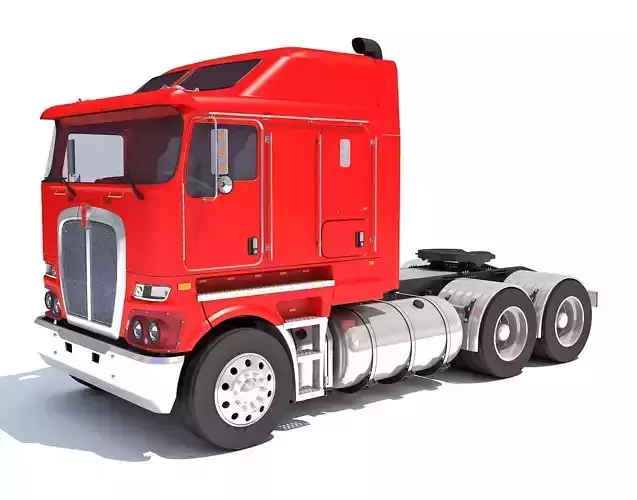 Generic Semi Truck 3D model