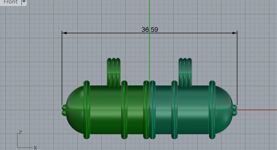 Capsule Pendant 3741 3D print model_5