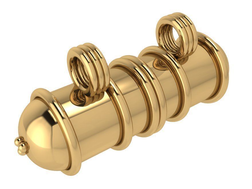Capsule Pendant 3741 3D print model_1
