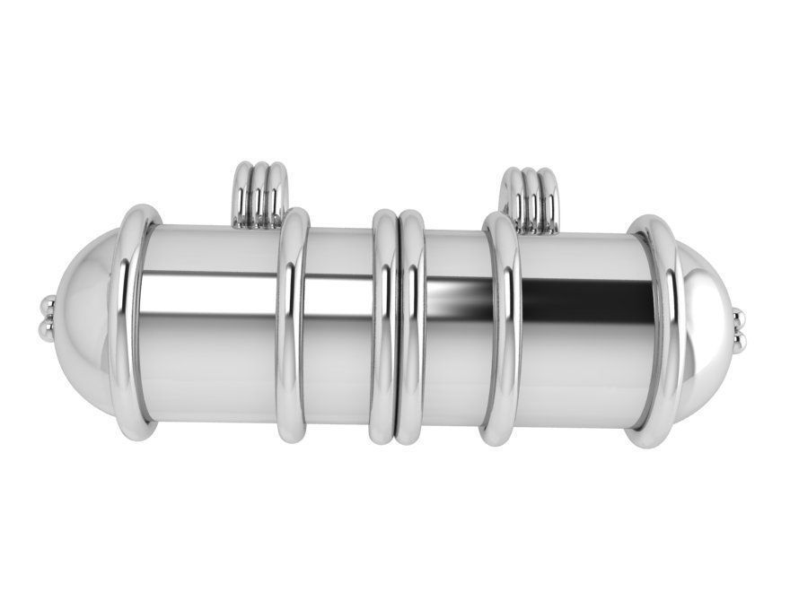 Capsule Pendant 3741 3D print model_3