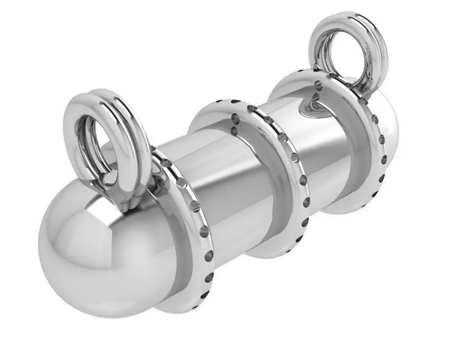 Pendant Capsule 3744 3D print model_0