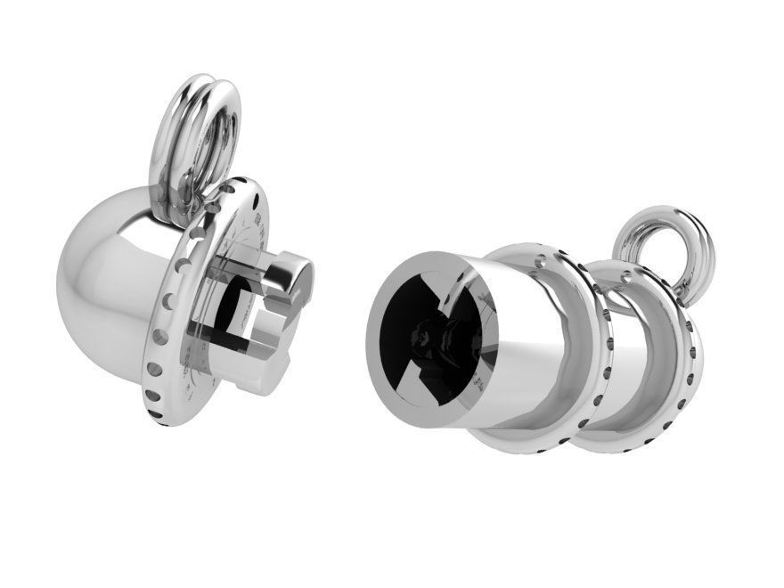 Pendant Capsule 3744 3D print model_2