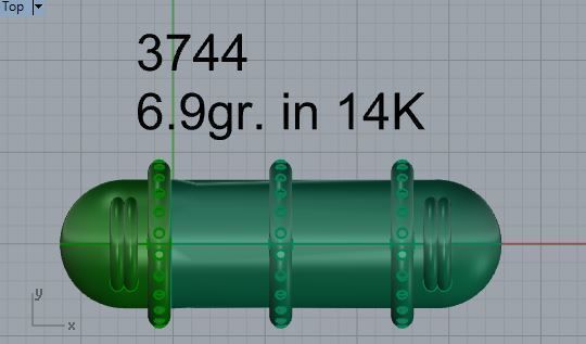 Pendant Capsule 3744 3D print model_4