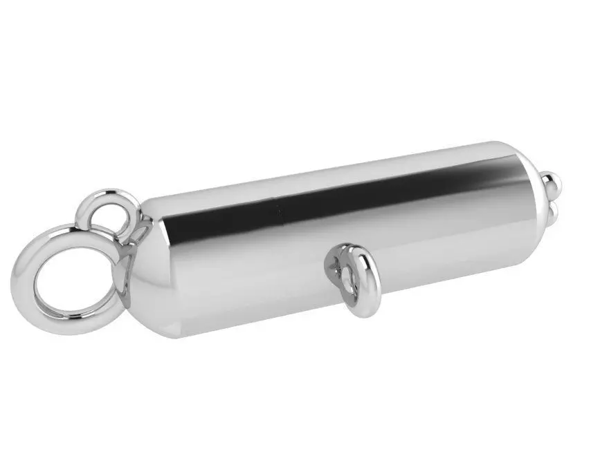 Cylindric Capsule Pendant 3745 3D print model