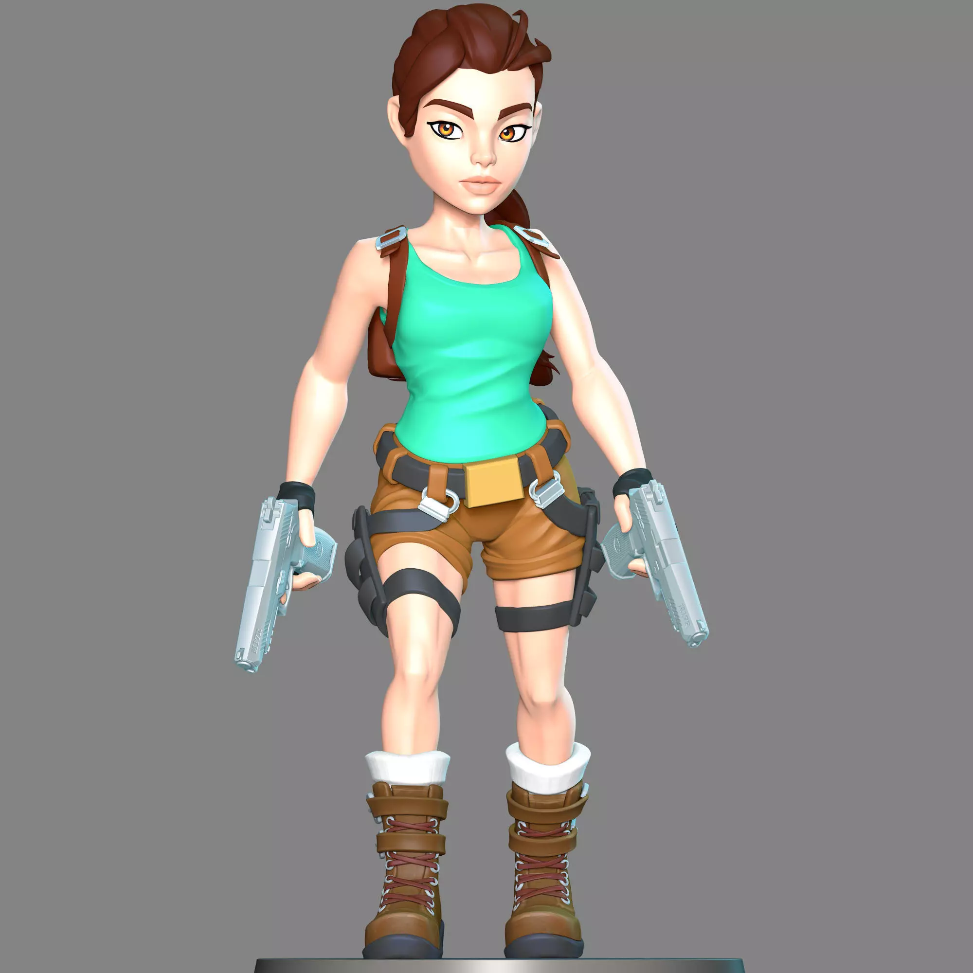 Lara Croft - Tomb Raider Reloaded 3D print model_0