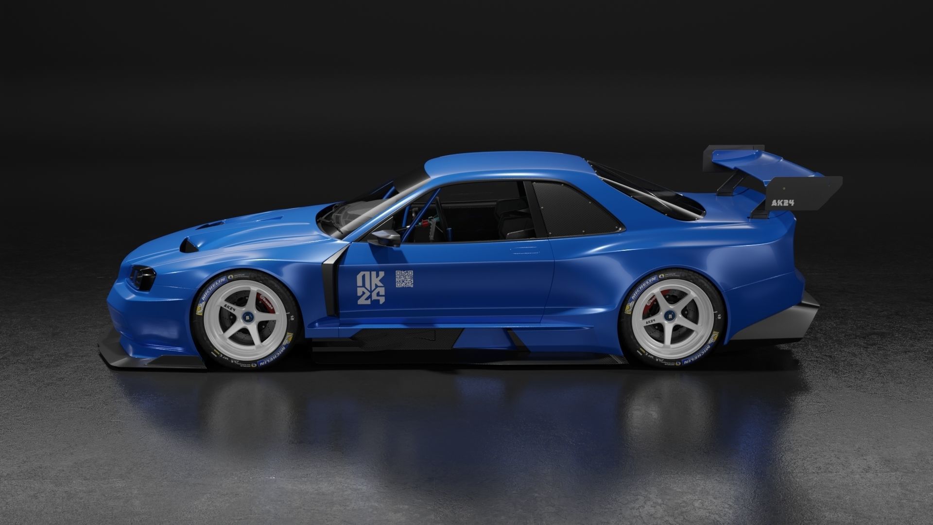 Nissan Skyline R34 Vision 3D model_1