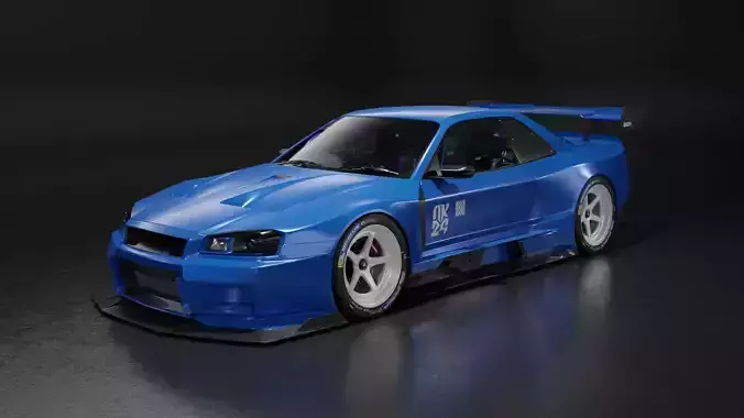 Nissan Skyline R34 Vision