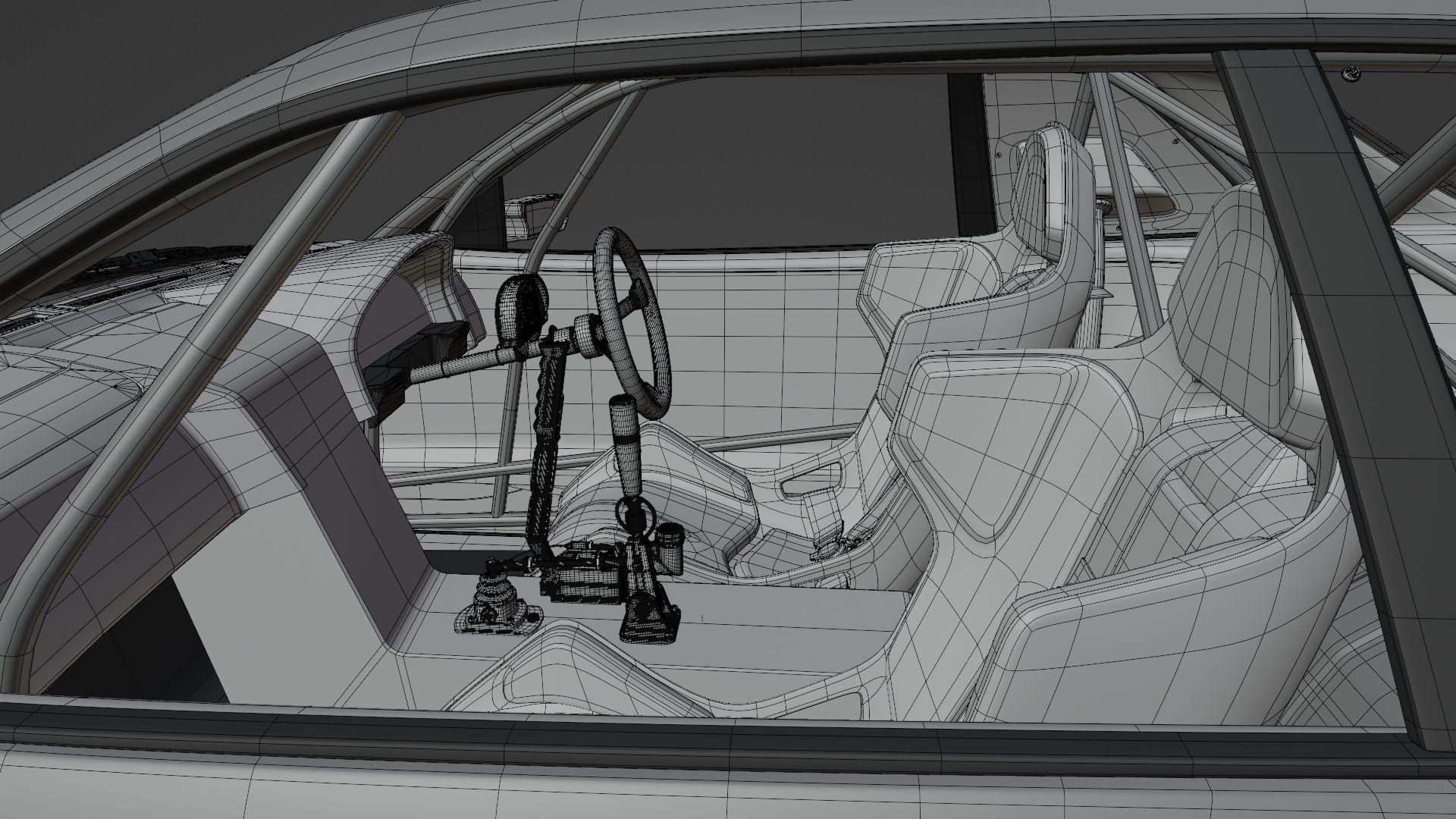 Nissan Skyline R34 Vision 3D model_13