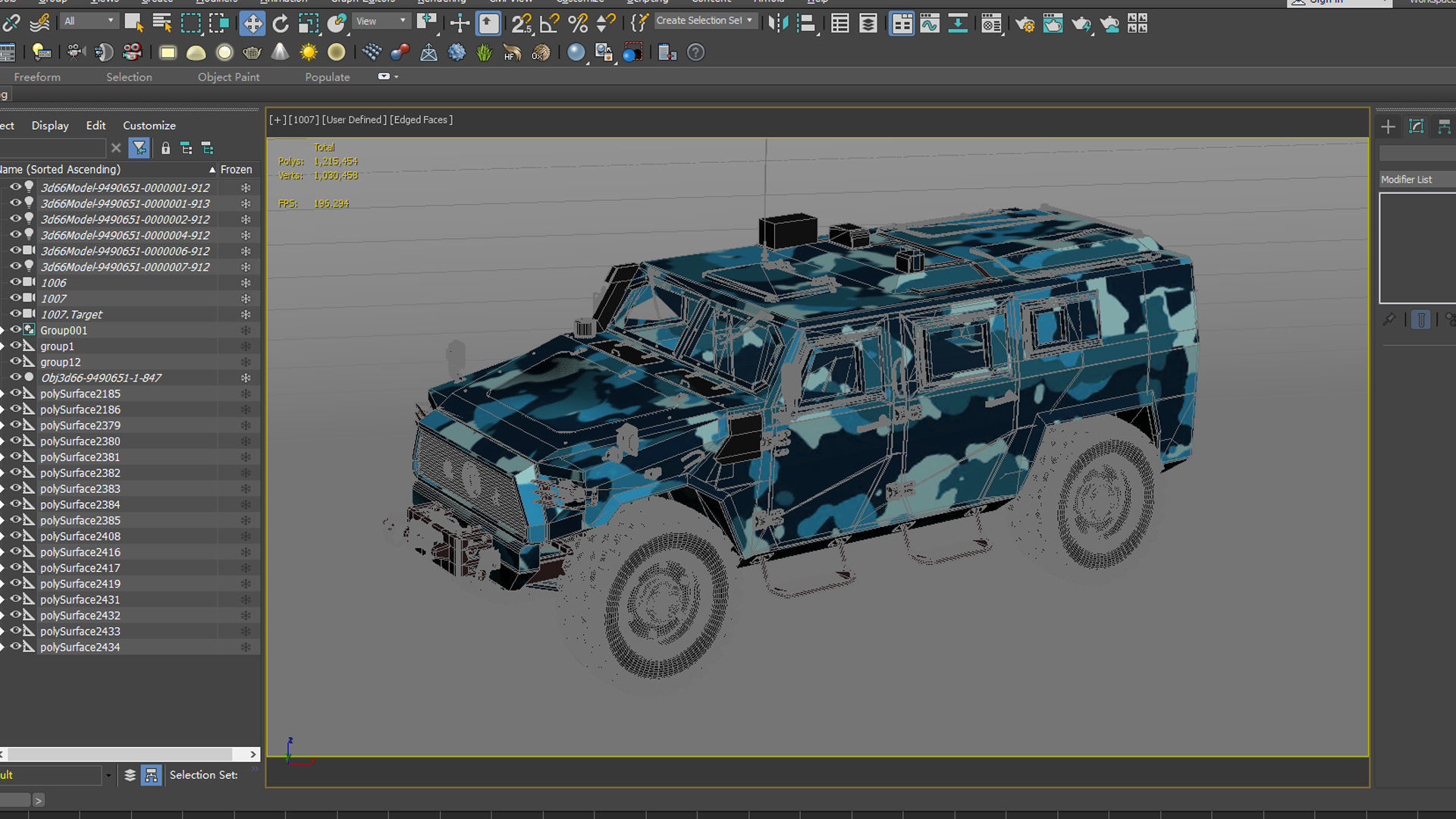 Military vehicles dongfneg CSK-182 Mengshi three generation 3D model_5