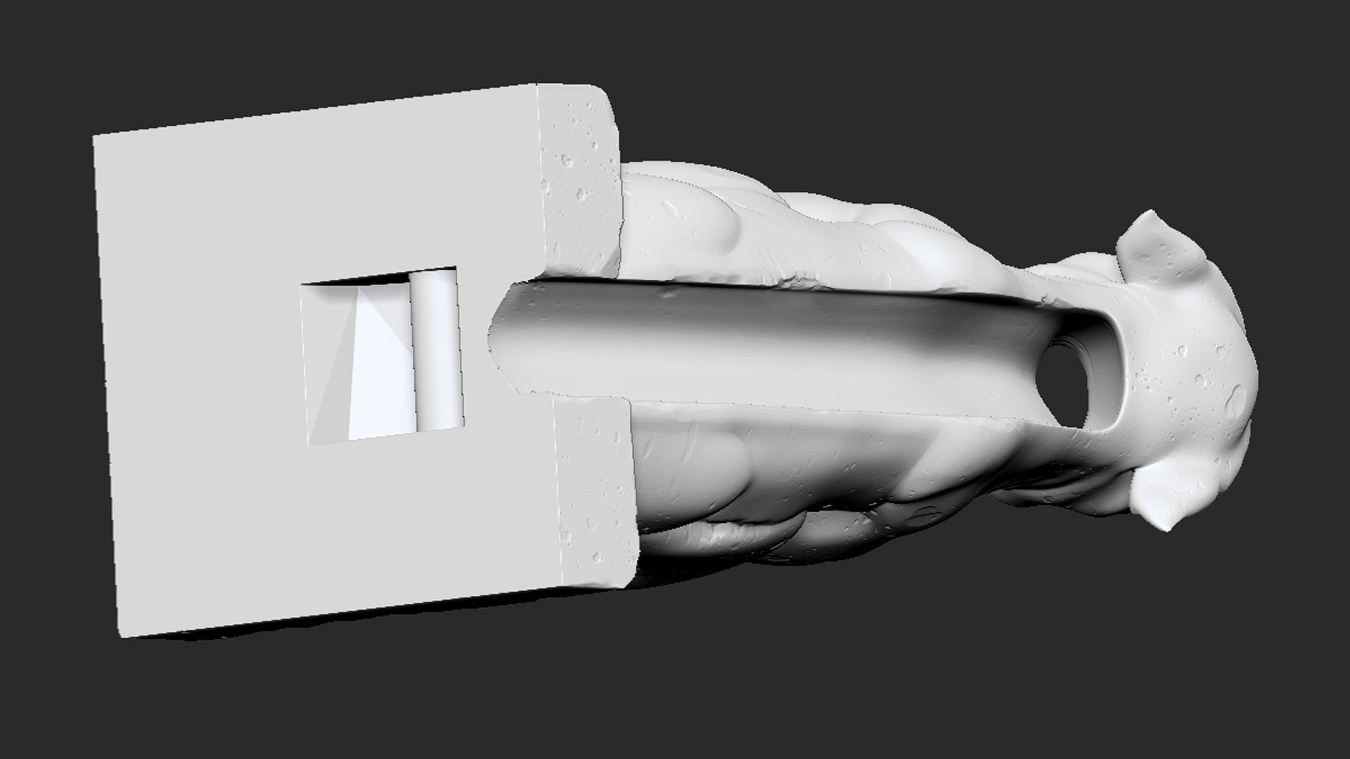 Gargoyle02  3D print model_8