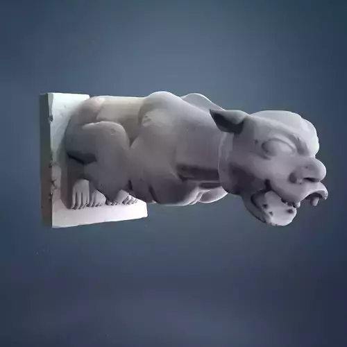 Gargoyle02  3D print model