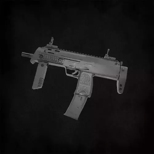 HK MP7 SMG Free low-poly 3D model