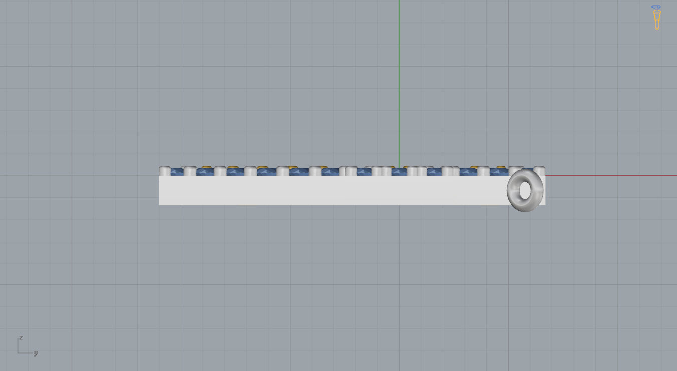 Cross Pendant 3D print model_13