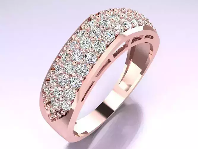 Diamond Ring - Womens Rings - GN124