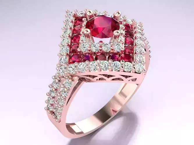 Diamond Ring - Womens Rings - GN113