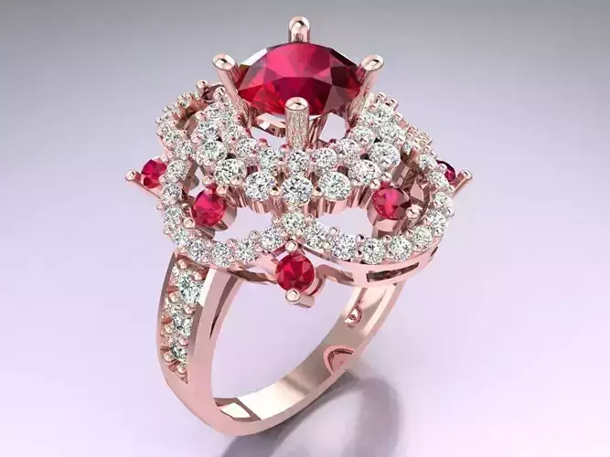 Diamond Ring - Womens Rings - GN114