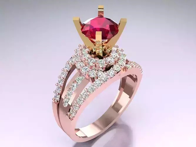 Diamond Ring - Womens Rings - GN119