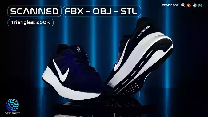 3D Scanned and Optimised Shoe - 2