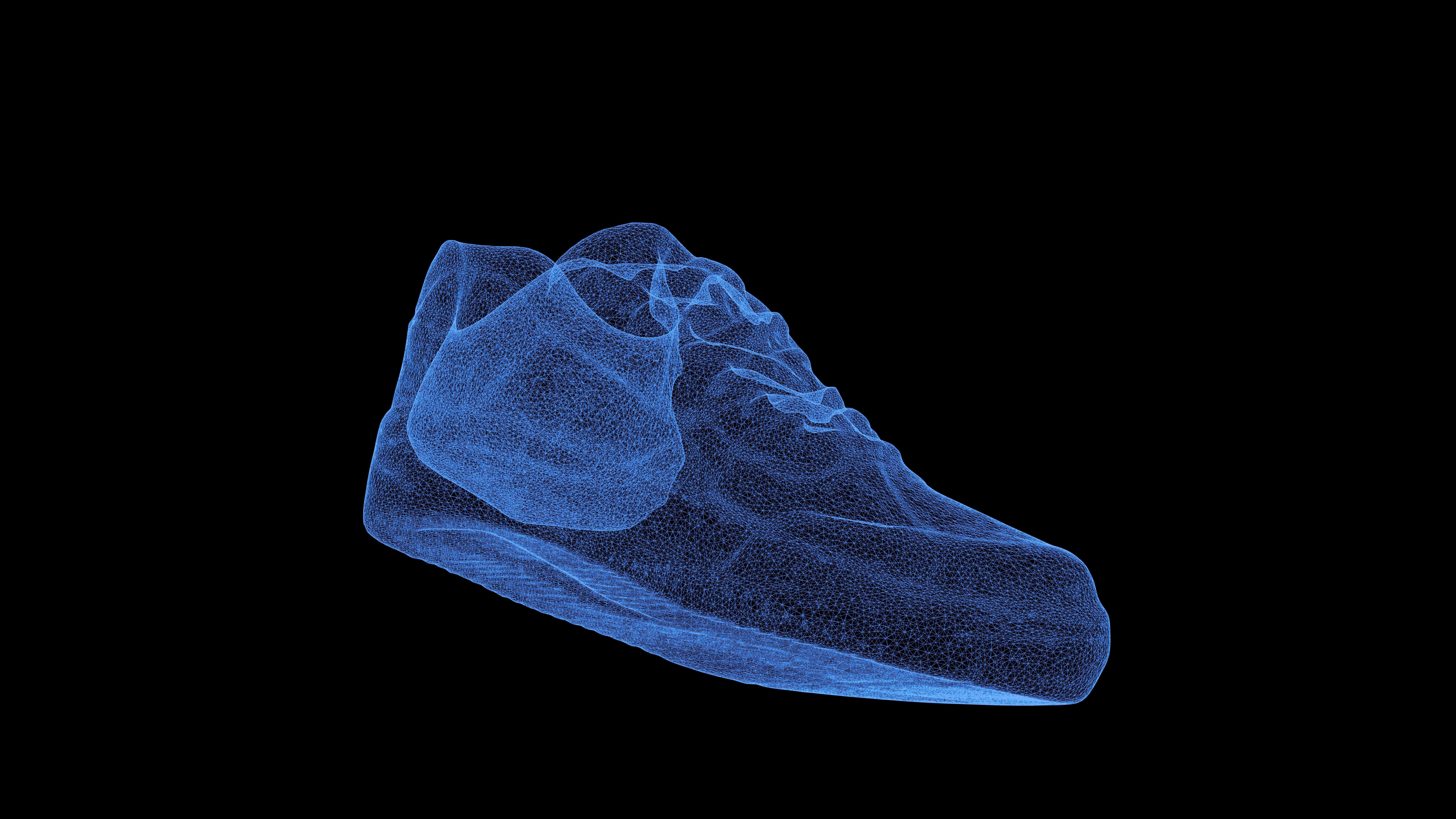 3D Scanned and Optimised Shoe - 3 3D model_4
