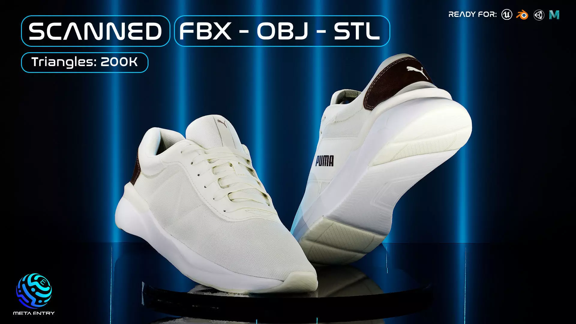 3D Scanned and Optimised Shoe - 4 3D model_0