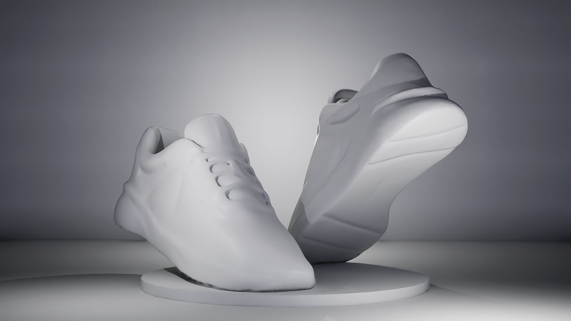 3D Scanned and Optimised Shoe - 4 3D model_3