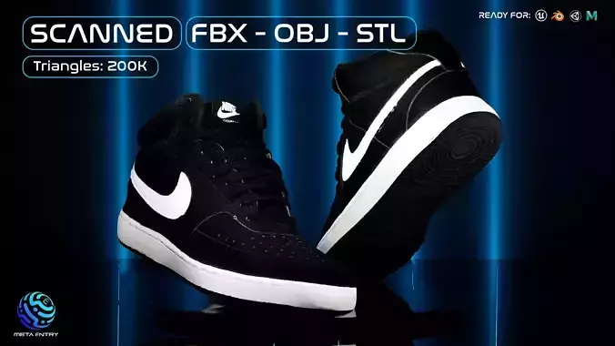 3D Scanned and Optimised Shoe - 5